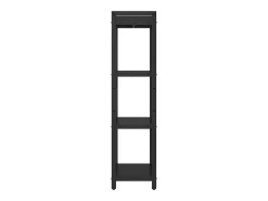 Estantería Roble negro 40 x 30 x 118 cm Madera contrachapada