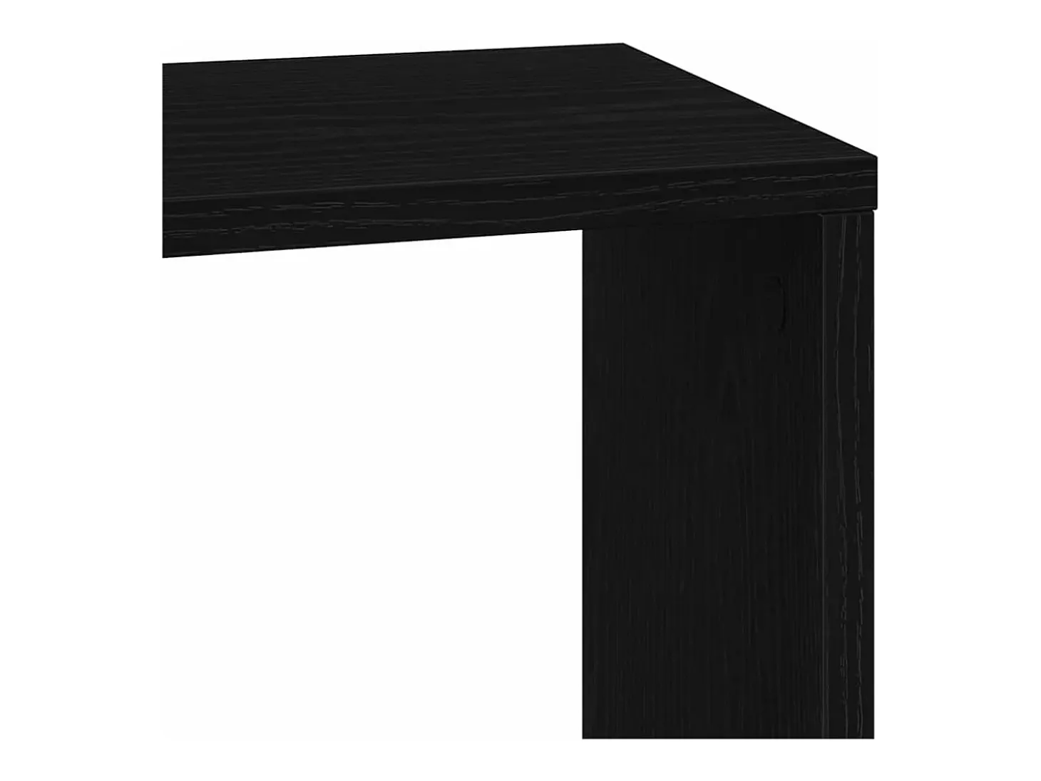 Estantería Roble negro 45 x 23.5 x 162.5 cm