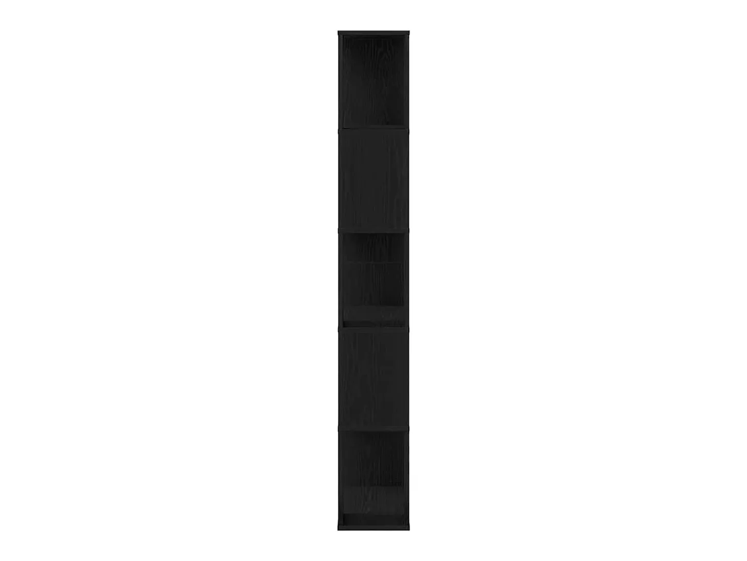 Estantería Roble negro 45 x 23.5 x 162.5 cm