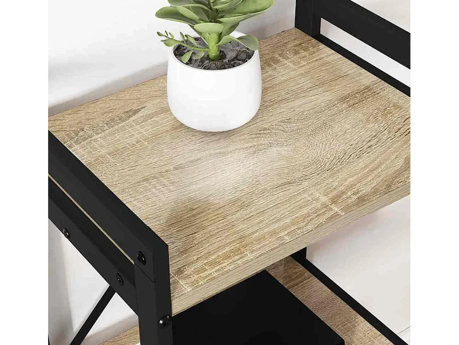 Estantería Roble Sonoma 60 x 30 x 83 cm Madera contrachapada
