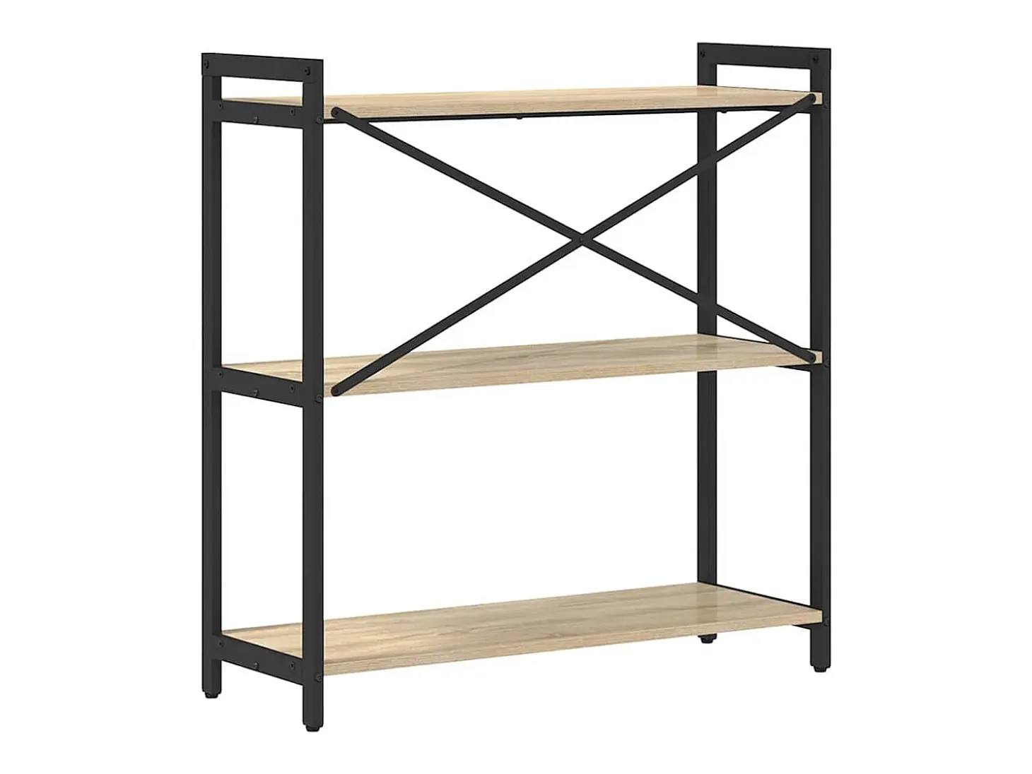 Estantería Roble Sonoma 80 x 30 x 83 cm Madera contrachapada