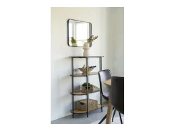 Estantería Vita, Marrón, 36x85x111 cm, Kendra Home