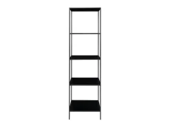 Estantería Vita, Negro, 36x51x170 cm, Kendra Home
