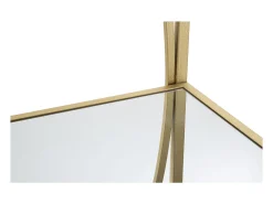 Estantería VKH219, Oro, 90x38x180 cm, Kendra Home