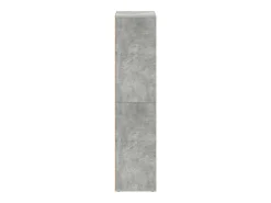 Estantería/Aparador madera contrachapada gris 66x30x130 cm