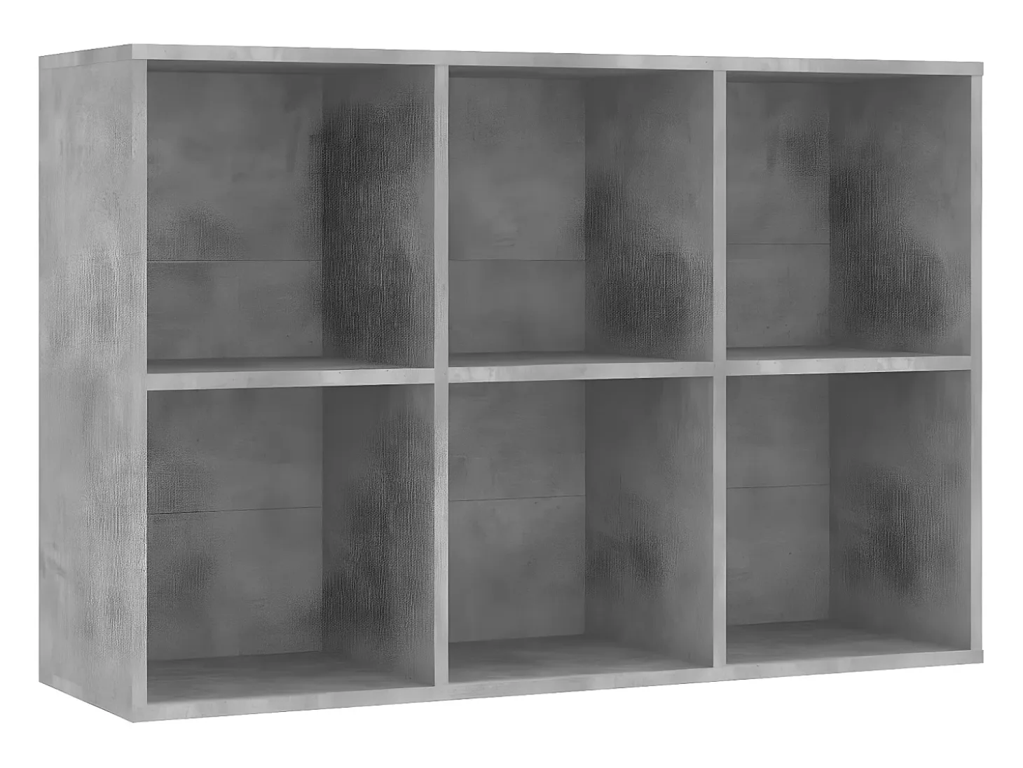 Estantería/Aparador madera contrachapada hormigón 66x30x97,8 cm