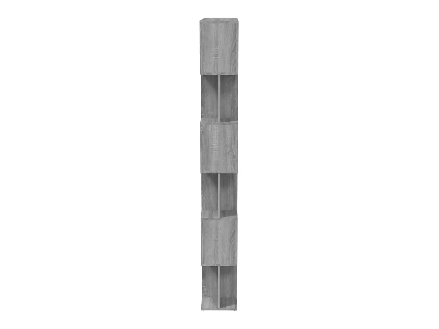 Estantería/Biombo madera contrachapada gris Sonoma 80x24x192 cm