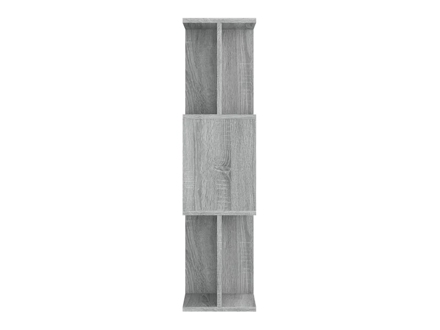 Estantería/Biombo madera contrachapada gris Sonoma 80x24x96 cm