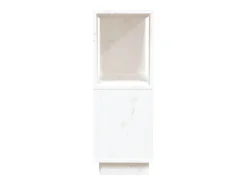 Estantería/divisor de espacios madera de pino blanco 80x25x70cm