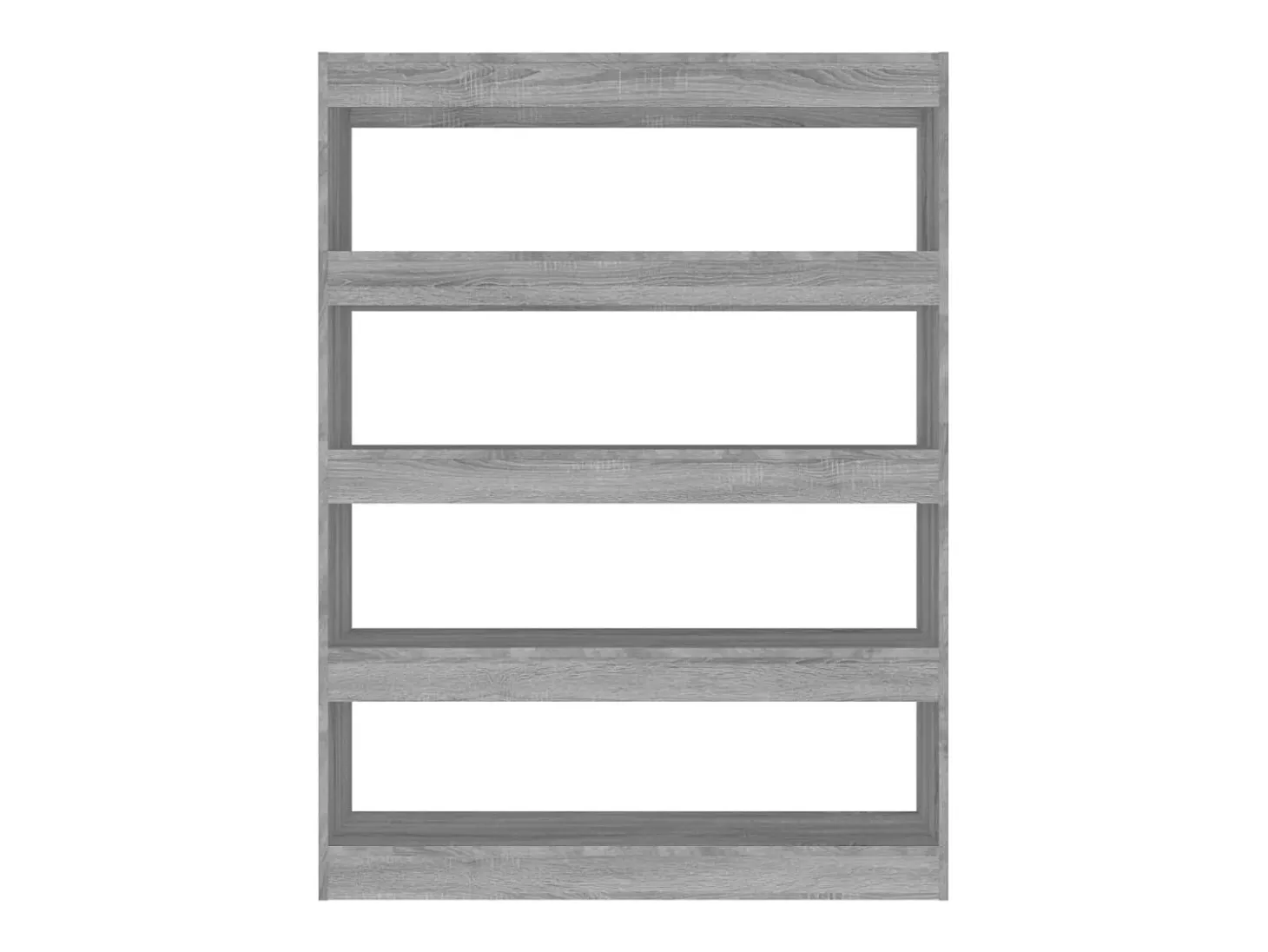 Estantería/divisor de espacios gris Sonoma 100x30x135 cm