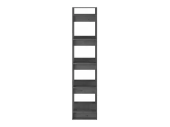 Estantería/divisor de espacios madera pino gris 41x35x160 cm
