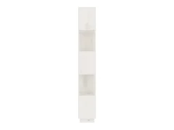 Estantería/divisor de espacios madera pino blanco 51x25x163,5cm