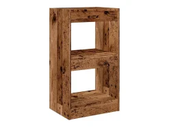 Estantería/divisor de espacios madera antigua 40x30x72 cm
