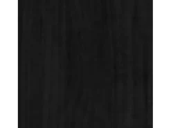 Estantería/divisor de espacios madera pino negro 80x35x135 cm