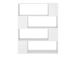 Estantería/divisor de espacios blanco 100x24x124 cm