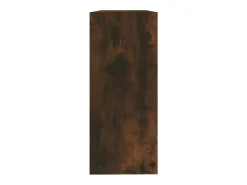 Estantería/divisor de espacios color roble ahumado 100x30x72 cm
