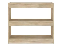 Estantería/divisor de espacios color roble Sonoma 80x30x72 cm