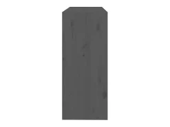 Estantería/divisor de espacios madera pino gris 80x30x71,5 cm