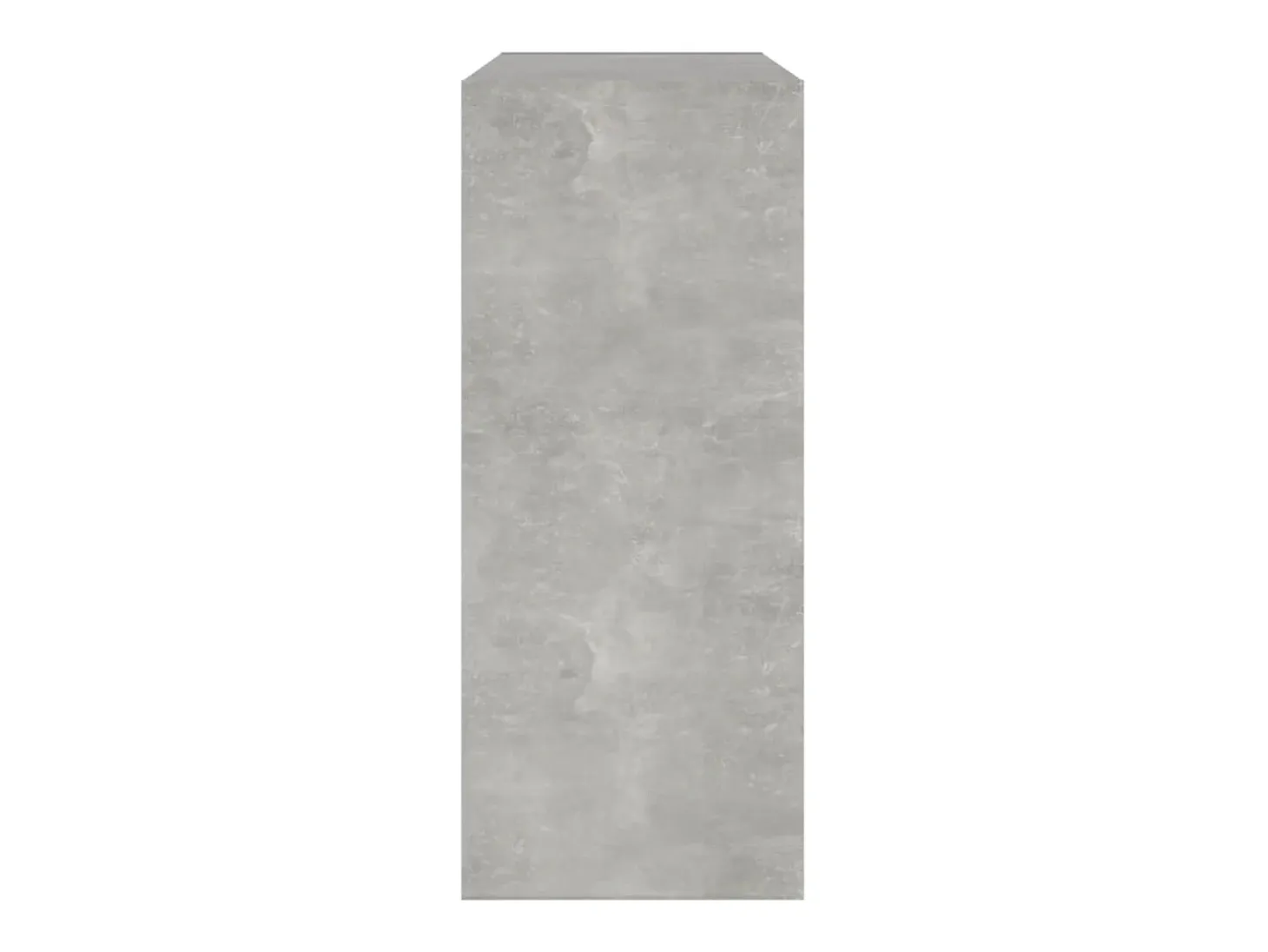 Estantería/divisor de espacios gris hormigón 80x30x72 cm