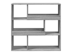 Estantería/divisor de espacios gris Sonoma 100x33x94,5 cm