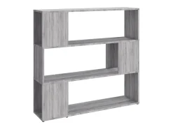 Estantería/divisor de espacios gris Sonoma 100x24x94 cm