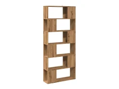 Estantería/divisor de espacios roble artisan 80x24x186 cm