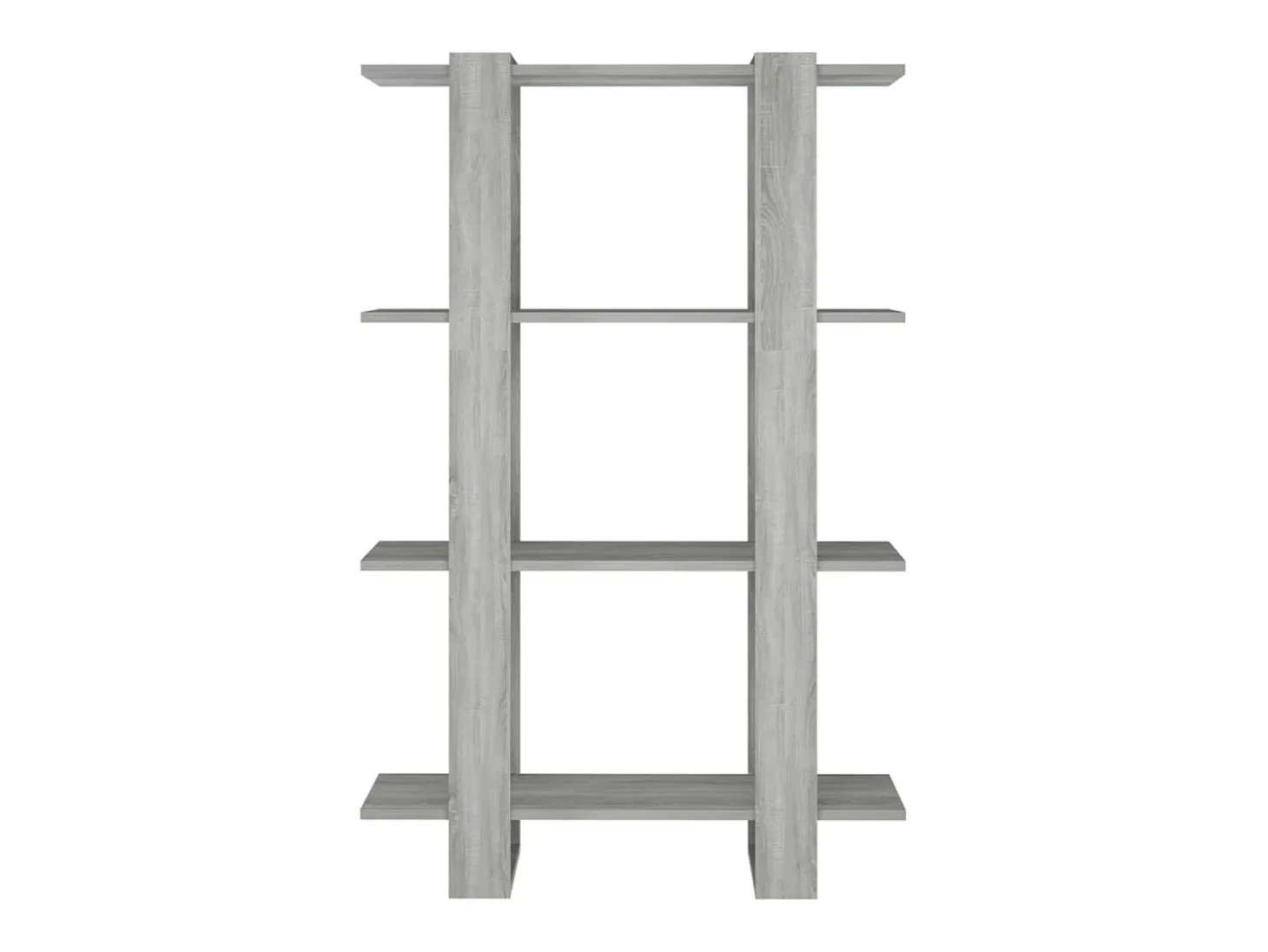 Estantería/divisor de espacios gris Sonoma 80x30x123,5 cm