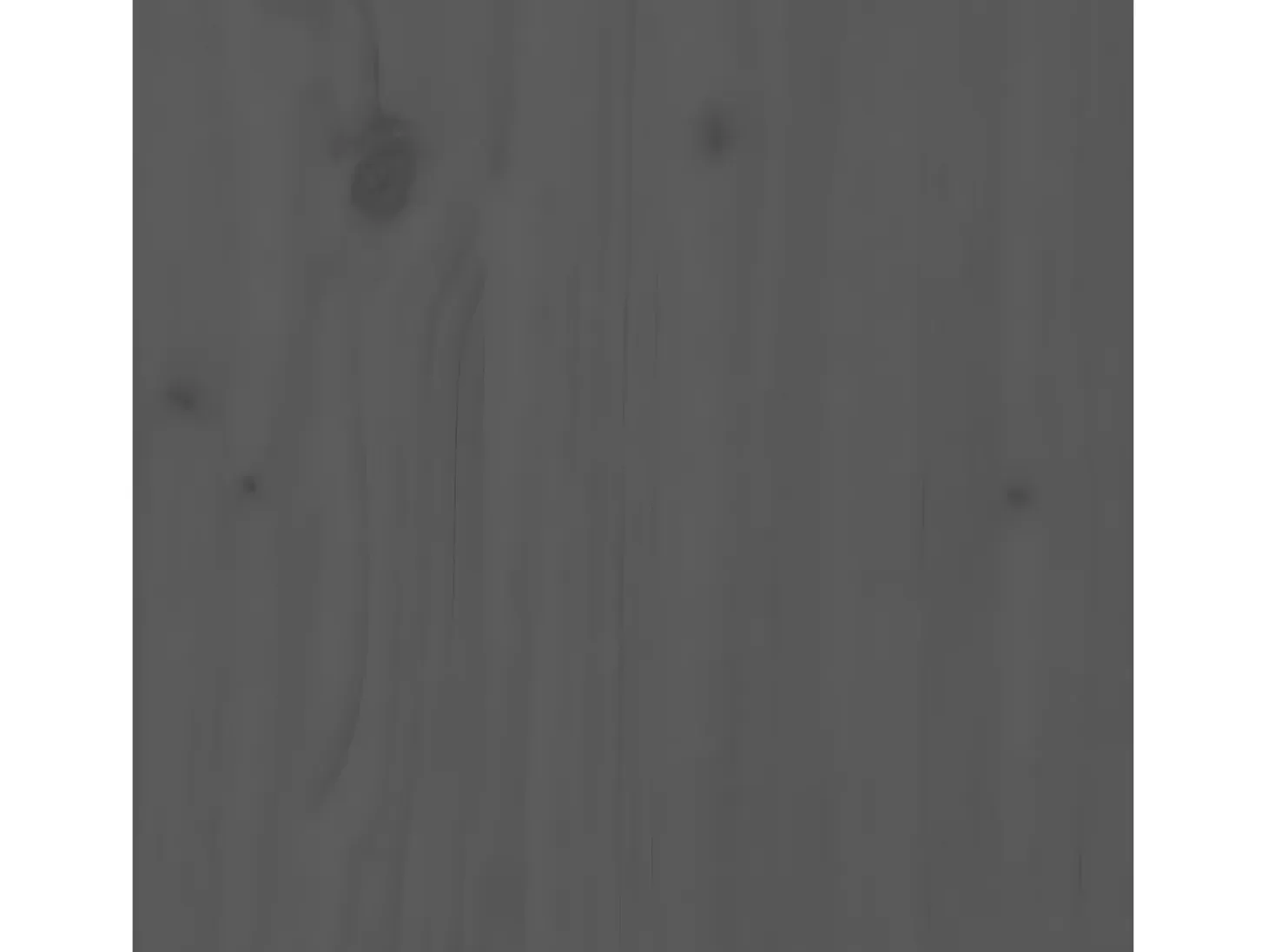 Estantería/divisor de espacios madera de pino gris 80x35x125 cm