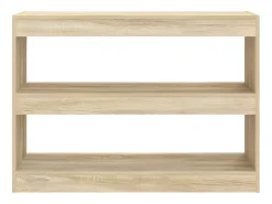 Estantería/divisor de espacios color roble Sonoma 100x30x72 cm