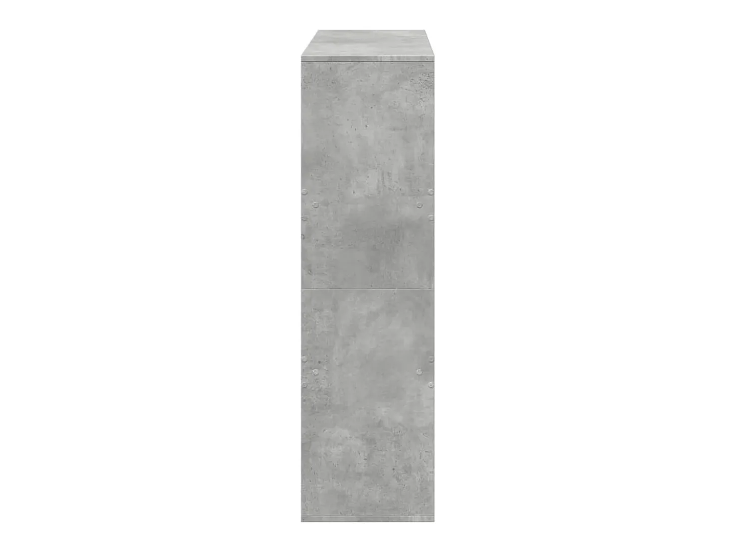 Estantería/divisor de espacios gris hormigón 100x33x115 cm