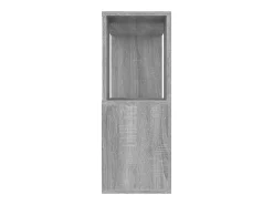 Estantería/divisor de espacios gris Sonoma 80x24x63 cm