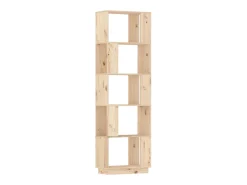 Estantería/divisor de espacios madera maciza pino 51x25x163,5cm