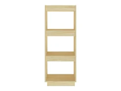 Estantería/divisor de espacios madera de pino 40x35x103 cm