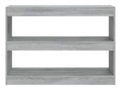 Estantería/divisor de espacios gris Sonoma 100x30x72 cm