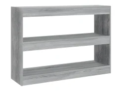 Estantería/divisor de espacios gris Sonoma 100x30x72 cm
