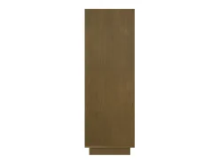 Estantería/divisor espacio madera pino marrón miel 80x35x103 cm