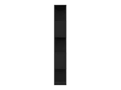 Estantería/divisor madera contrachapada negro 80x24x159 cm