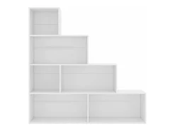 Estantería/divisor madera contrachapada blanco 155x24x160 cm