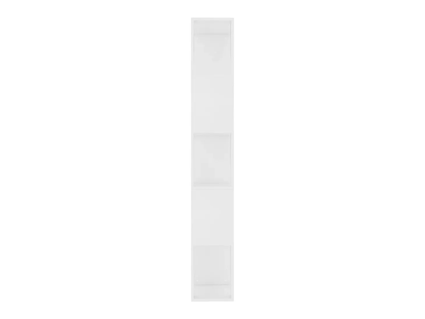 Estantería/divisor madera contrachapada blanco 45x24x159 cm