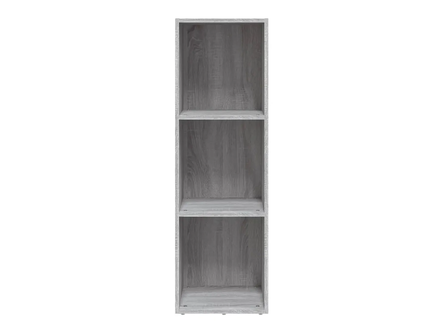 Estantería/mueble de TV contrachapada gris Sonoma 36x30x114 cm