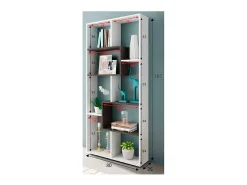 Estanteria para oficina o recibidores Doria. 180 cm(alto)80 cm(ancho)25 cm(fondo) .