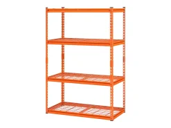 Estantes de Almacenamiento SucceBuy, Estante de Garaje Ajustable en 4 Niveles, Robusto 1089kg