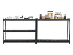 Estantes de Almacenamiento SucceBuy, Estante de Garaje Ajustable en 5 Niveles, Resistente 1361kg