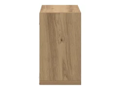 Estantes de pared 2 piezas hechos a mano roble 26 x 15 x 26 cm