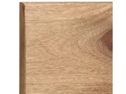 Estantes de pared 2 uds 58 x 26 x 20 cm Madera maciza
