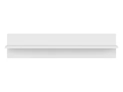Estantes de pared 2 uds Blanco 80x11,5x18 cm madera de ingeniería