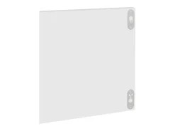 Estantes de pared 2 uds Blanco 80x11,5x18 cm madera de ingeniería