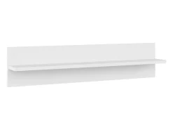 Estantes de pared 2 uds Blanco 80x11,5x18 cm madera de ingeniería
