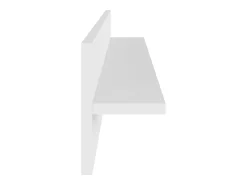 Estantes de pared 4 uds Blanco 80x11,5x18 cm madera de ingeniería