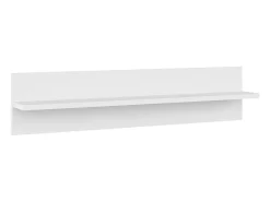 Estantes de pared 4 uds Blanco 80x11,5x18 cm madera de ingeniería